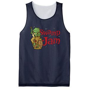 Swamp Jam Gator Musician Mesh Reversible Basketball Jersey Tank