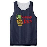 Swamp Jam Gator Musician Mesh Reversible Basketball Jersey Tank