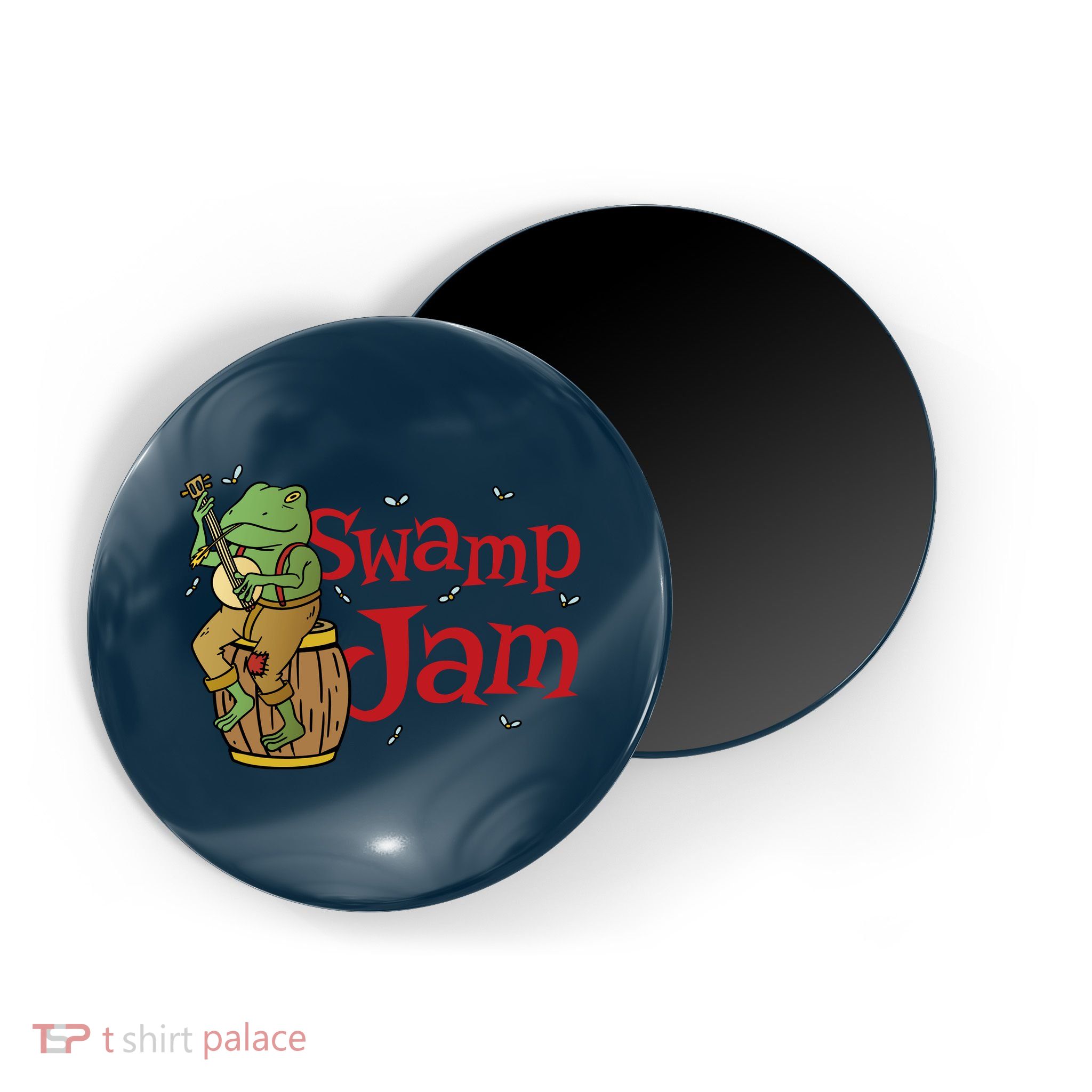 Swamp Jam Gator Musician Magnet
