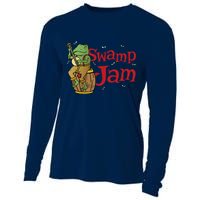 Swamp Jam Gator Musician Cooling Performance Long Sleeve Crew