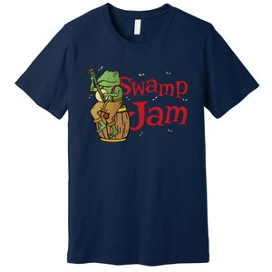 Swamp Jam Gator Musician Premium T-Shirt