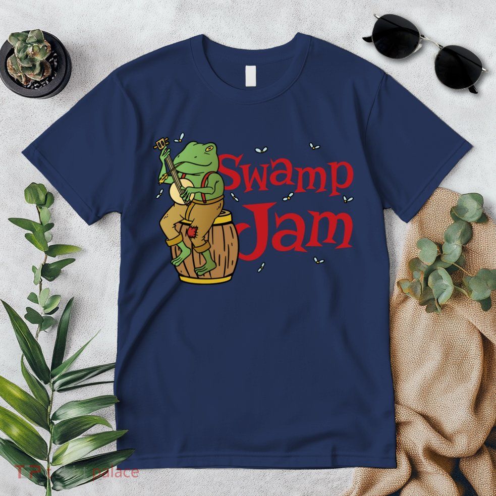 Swamp Jam Gator Musician Premium T-Shirt