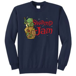 Swamp Jam Gator Musician Tall Sweatshirt