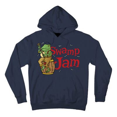 Swamp Jam Gator Musician Tall Hoodie
