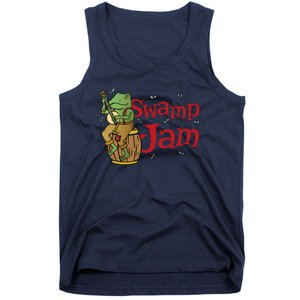 Swamp Jam Gator Musician Tank Top