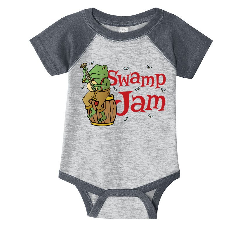 Swamp Jam Gator Musician Infant Baby Jersey Bodysuit