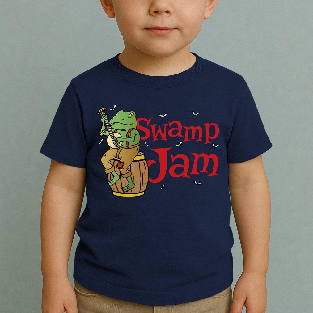 Swamp Jam Gator Musician Toddler T-Shirt