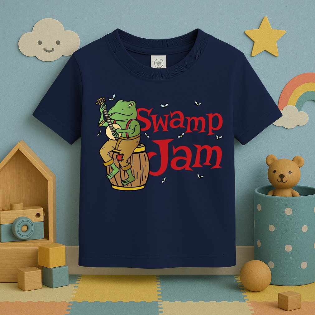 Swamp Jam Gator Musician Toddler T-Shirt