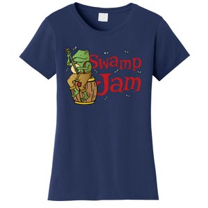 Swamp Jam Gator Musician Women's T-Shirt