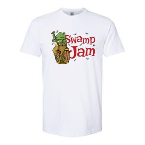 Swamp Jam Gator Musician Softstyle CVC T-Shirt