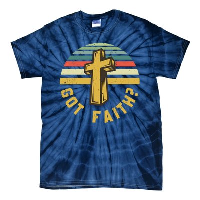 Sunset Jesus Got Faith Tie-Dye T-Shirt