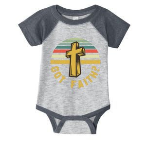 Sunset Jesus Got Faith Infant Baby Jersey Bodysuit