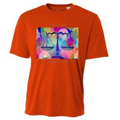 Social Justice Gift Cooling Performance Crew T-Shirt