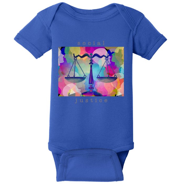 Social Justice Gift Baby Bodysuit