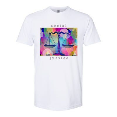 Social Justice Gift Softstyle CVC T-Shirt