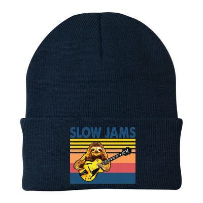 Slow Jams GUITAR Funny Sloth Play Guitar Beanie