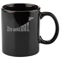 Snowmobile Just Gonna Send It Funny Sled Snowmobiling Gift 11oz C Handle Ceramic Mug