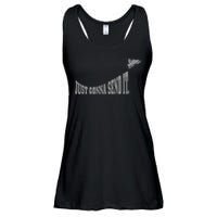 Snowmobile Just Gonna Send It Funny Sled Snowmobiling Gift Ladies Essential Flowy Tank