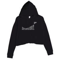Snowmobile Just Gonna Send It Funny Sled Snowmobiling Gift Crop Fleece Hoodie