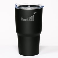 Snowmobile Just Gonna Send It Funny Sled Snowmobiling Gift Tumbler