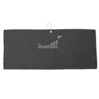 Snowmobile Just Gonna Send It Funny Sled Snowmobiling Gift Large Microfiber Waffle Golf Towel