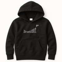 Snowmobile Just Gonna Send It Funny Sled Snowmobiling Gift Kids Hoodie