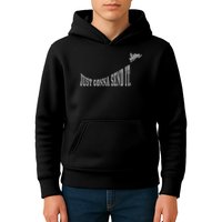 Snowmobile Just Gonna Send It Funny Sled Snowmobiling Gift Kids Hoodie
