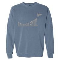 Snowmobile Just Gonna Send It Funny Sled Snowmobiling Gift Garment-Dyed Sweatshirt