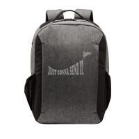 Snowmobile Just Gonna Send It Funny Sled Snowmobiling Gift Vector Backpack