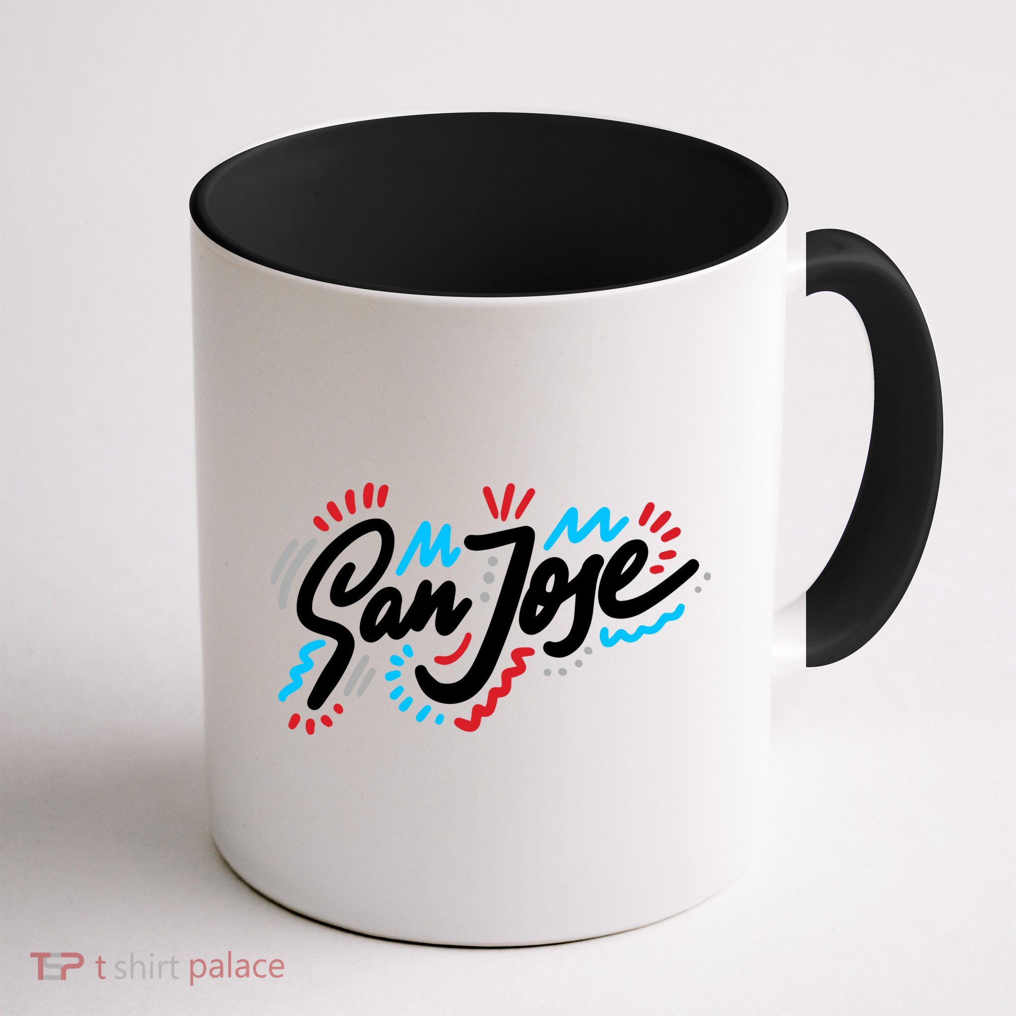 San Jose Hand Drawn Logo Mug