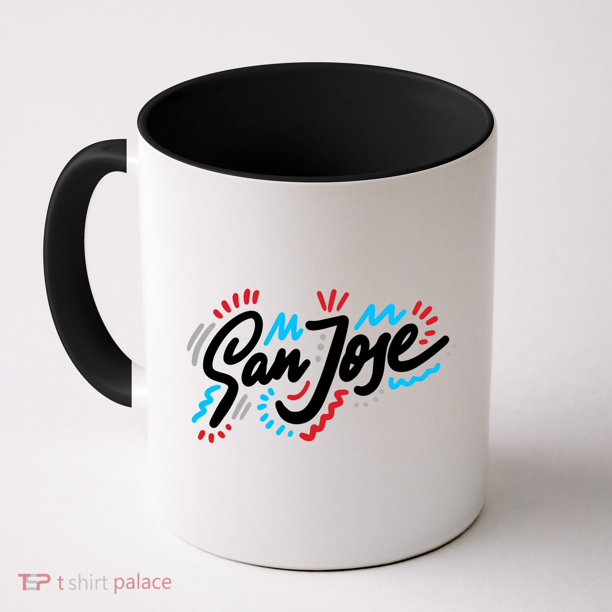 San Jose Hand Drawn Logo Mug