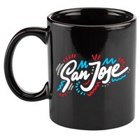 San Jose Hand Drawn Logo 11oz C Handle Ceramic Mug