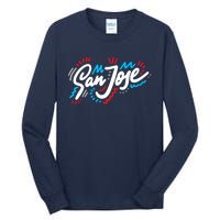 San Jose Hand Drawn Logo Tall Long Sleeve T-Shirt