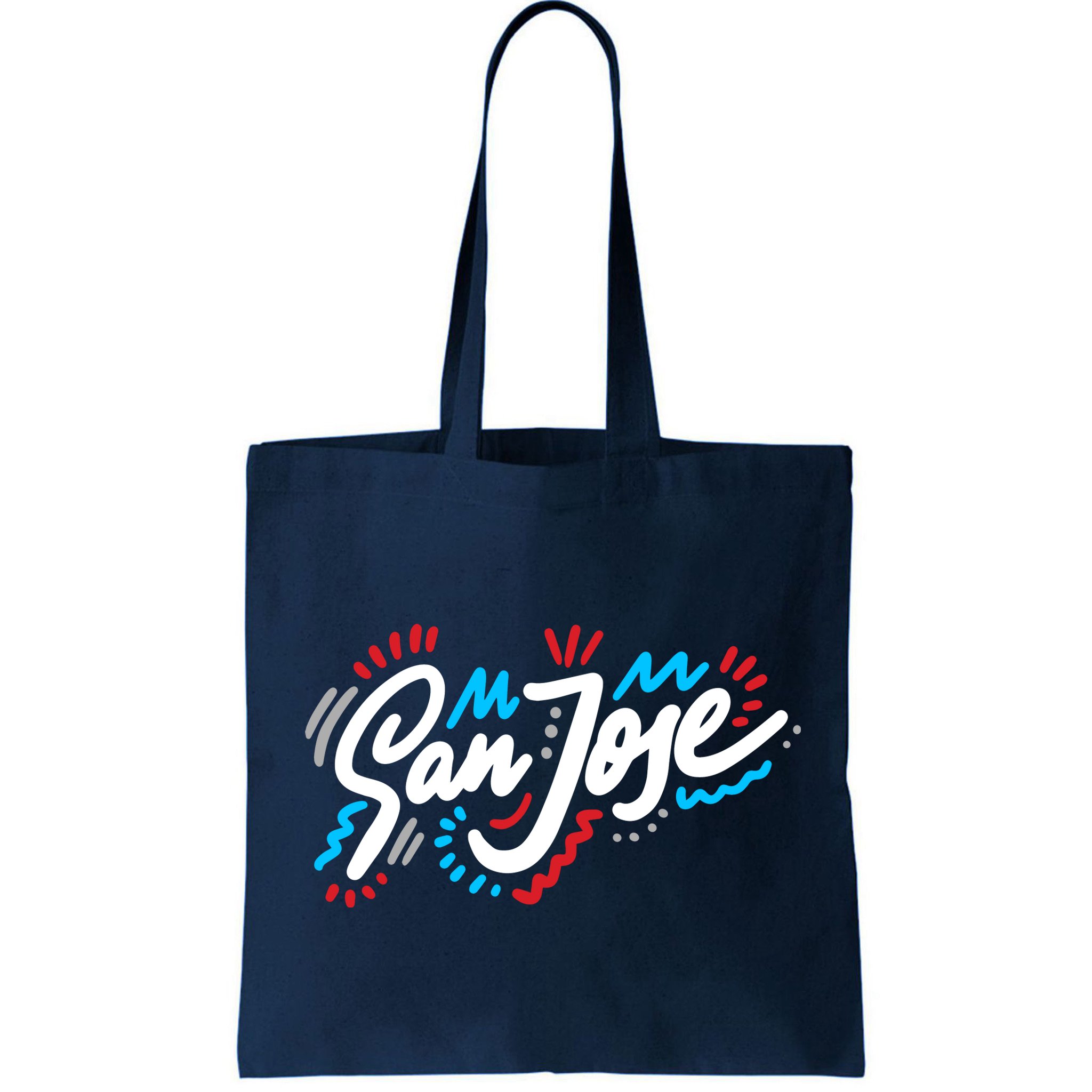 San Jose Hand Drawn Logo Bag