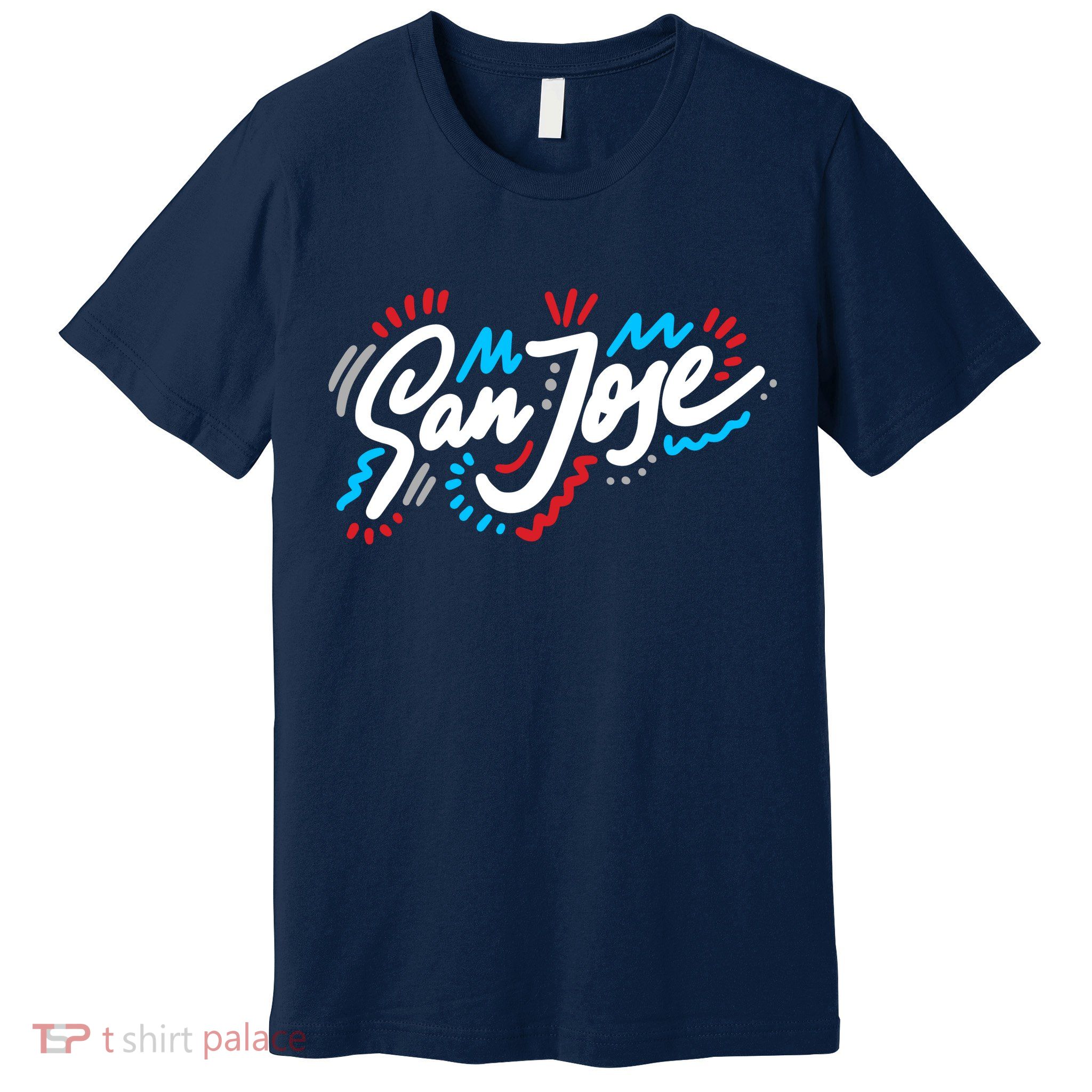 San Jose Hand Drawn Logo Premium T-Shirt