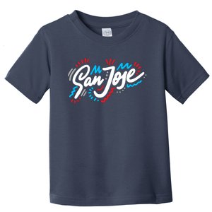 San Jose Hand Drawn Logo Toddler T-Shirt