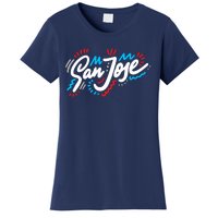 San Jose Hand Drawn Logo Women's T-Shirt