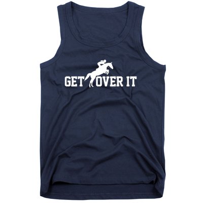 Show Jumping Horse Show Gift Equestrian Rider Tank Top