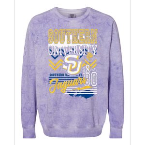 Southern Jaguars Hbcu Colorblast Crewneck Sweatshirt