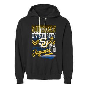 Southern Jaguars Hbcu Garment-Dyed Fleece Hoodie