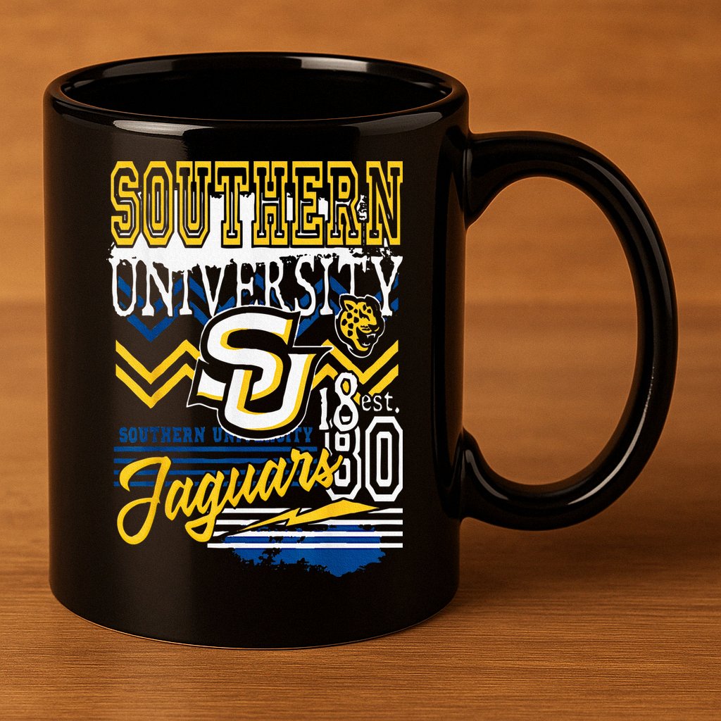 Southern Jaguars Hbcu 11oz C Handle Ceramic Mug