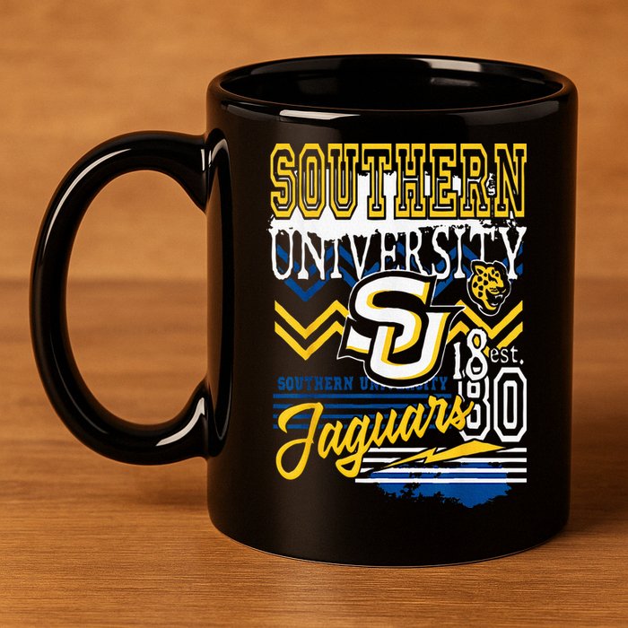 Southern Jaguars Hbcu 11oz C Handle Ceramic Mug
