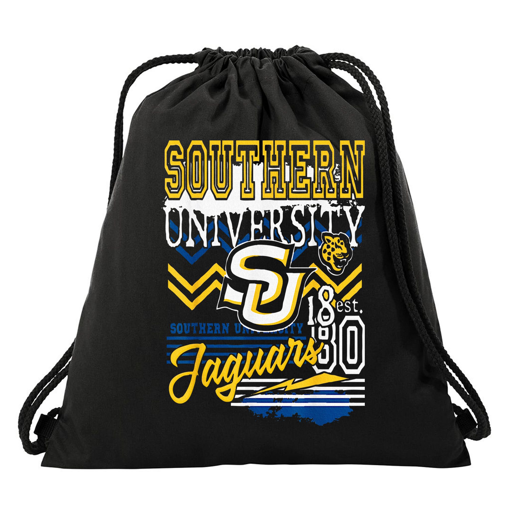 Southern Jaguars Hbcu Drawstring Bag