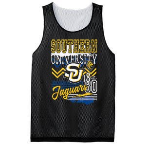 Southern Jaguars Hbcu Mesh Reversible Basketball Jersey Tank