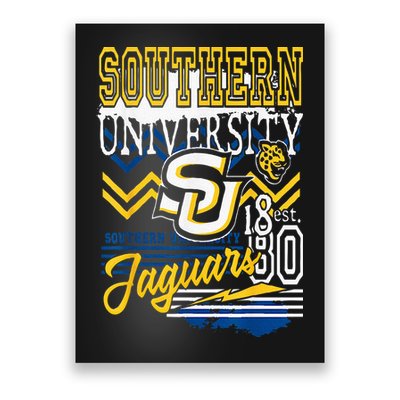 Southern Jaguars Hbcu Poster