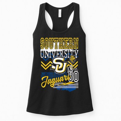 Southern Jaguars Hbcu Womens Tank Top