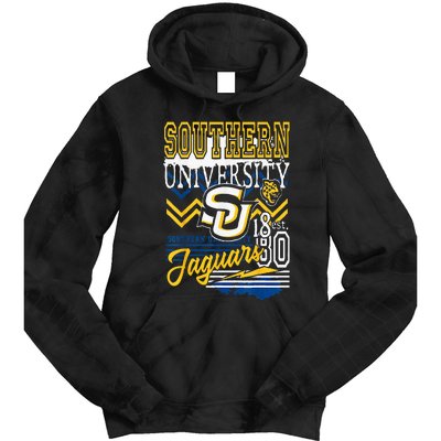 Southern Jaguars Hbcu Tie Dye Hoodie