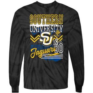 Southern Jaguars Hbcu Tie-Dye Long Sleeve Shirt