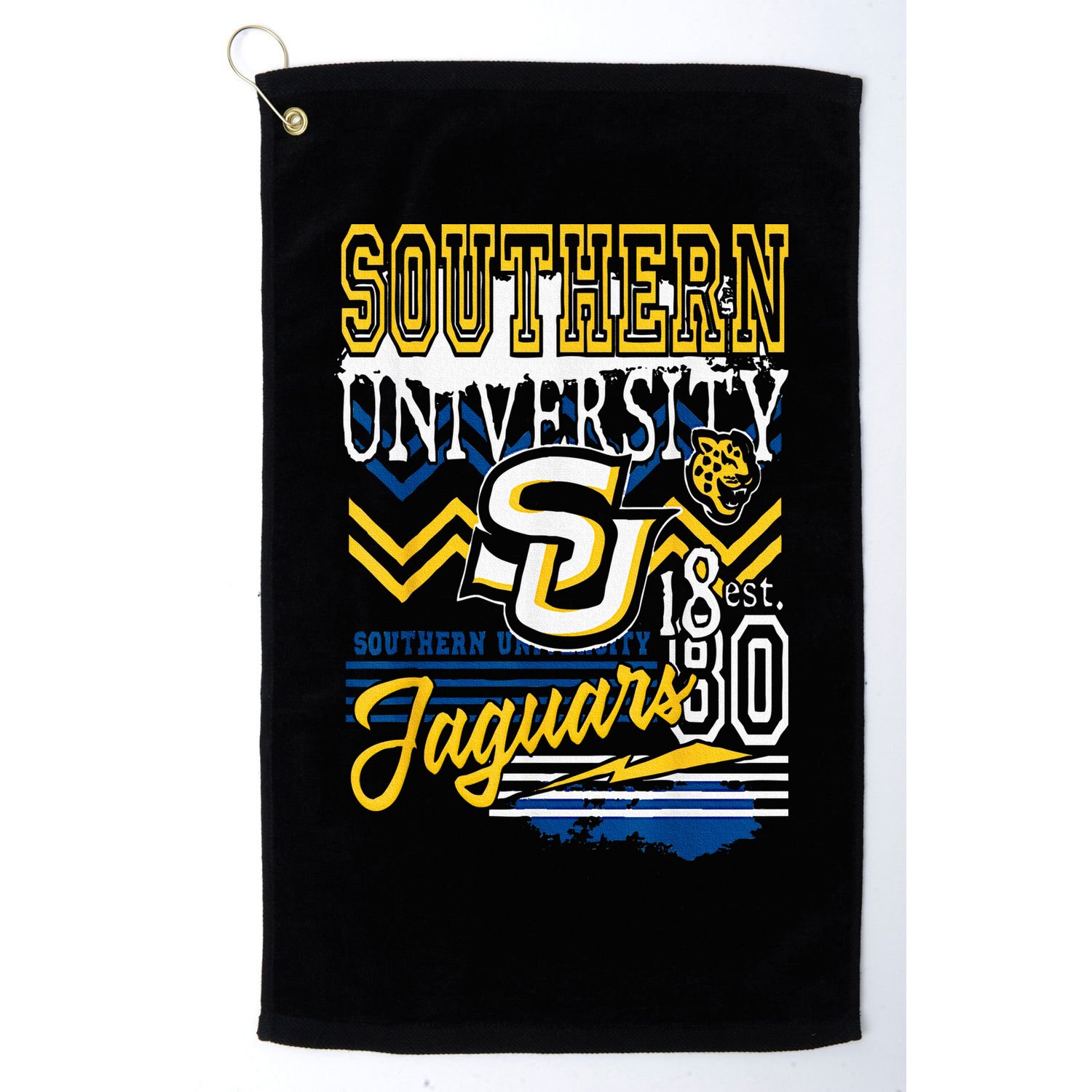 Southern Jaguars Hbcu Golf Towel