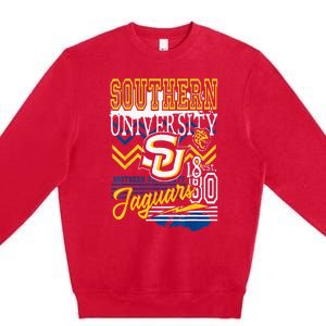 Southern Jaguars Hbcu Premium Crewneck Sweatshirt